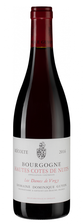 Bourgogne Hautes Cotes de Nuits "Les Dames de Vergy", 0.75 л., 2016 г.