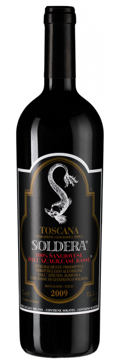 Toscana Sangiovese, 0.75 л., 2009 г.