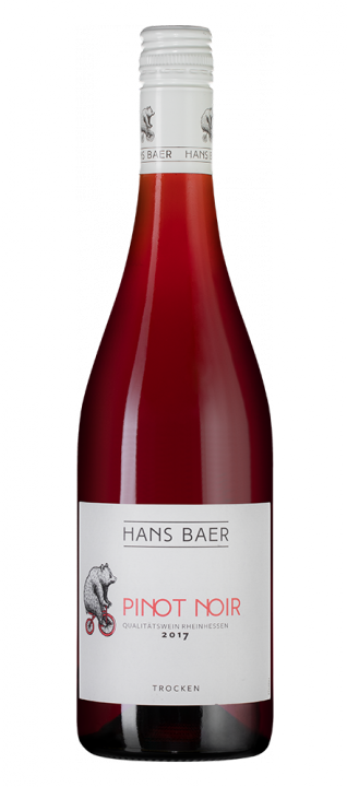 Hans Baer Pinot Noir, 0.75 л., 2017 г.