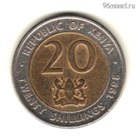 Кения 20 шиллингов 1998