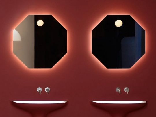 Зеркало с подсветкой Antonio Lupi ModuloW схема 2