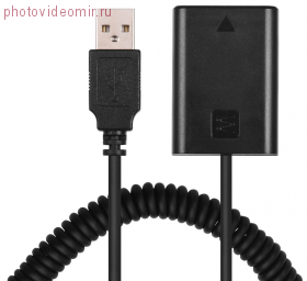 USB-адаптер аккумулятора Sony np-fw50 (пустышка)