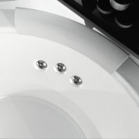 Гидромассажная круглая ванна Jacuzzi Nova встраиваемая или отдельностоящая 180x180 схема 5