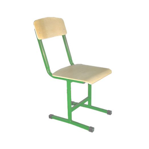 УМНИК стул ученический нерегулируемый (Зелёный металлокаркас)