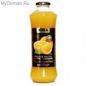 Сок АМА Апельсин 0,75 л.стекло