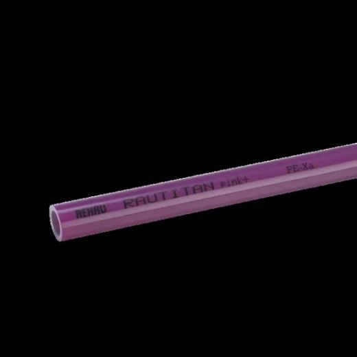 Труба из сшитого полиэтилена универсальная Рехау Rautitan Pink+ 16 х 2.2 мм (120 м)