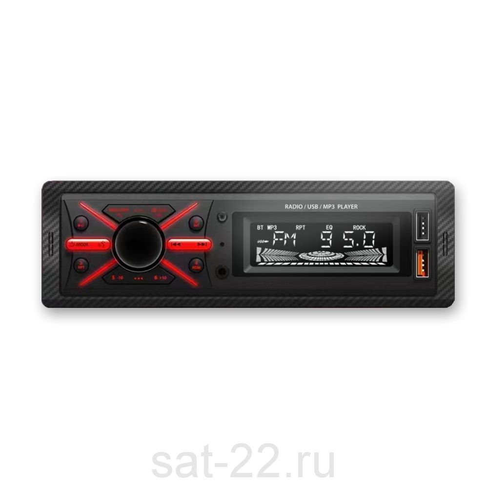 Автомагнитола 950 (Евроразъем, Bluetooth, 2USB, 4*45w, пульт ду)