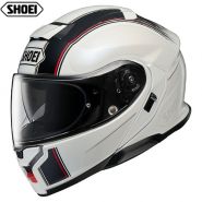 Шлем Shoei Neotec 3 Satori, бело-чёрно-красный
