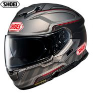 Шлем Shoei GT-Air 3 Discipline, Серо-черно-красный