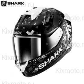 Шлем Shark Skwal i3, Черно-серо-белый
