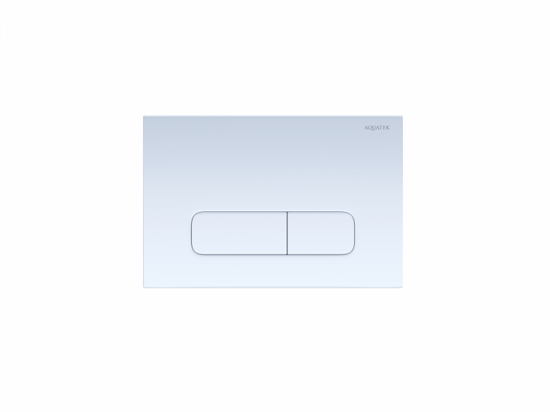 Панель смыва Aquatek Белая (клавиши прямоугольные) KDI-0000013