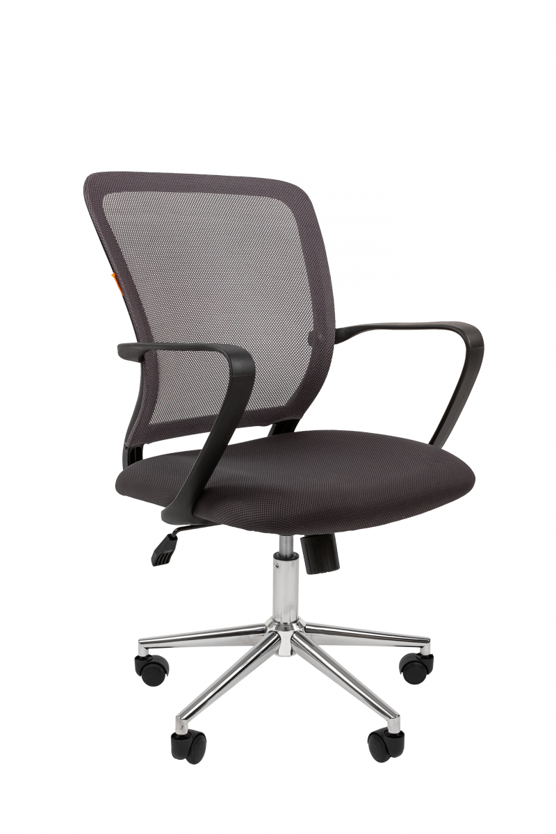 Кресло для персонала CHAIRMAN 698 CHROME (Серое)