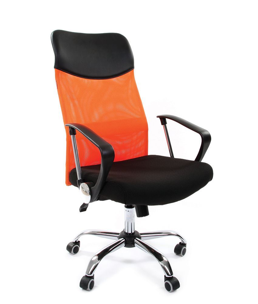 Кресло для руководителя CHAIRMAN 610 (Оранжевое)