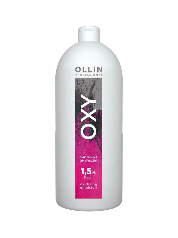 Эмульсия окисляющая 1,5% (5vol) / Oxidizing Emulsion OLLIN OXY 1000 мл