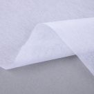фото Флизелин средней плотности "Гамма" клеевой  точечный нетканый отрез 100 см х 50 см белый ( G-830)
