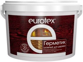Герметик Шовный Eurotex 6кг для Срубов Акриловый / Евротекс