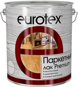 Лак Паркетный Eurotex Premium 10л Алкидно-Уретановый Глянцевый / Евротекс Премиум