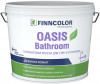 Краска для Ванной Finncolor Oasis Bathroom 2.7л Влагостойкая, Моющаяся, Водно-Дисперсионная / Финнколор Оазис Бафрум