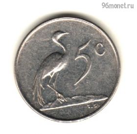 ЮАР 5 центов 1973