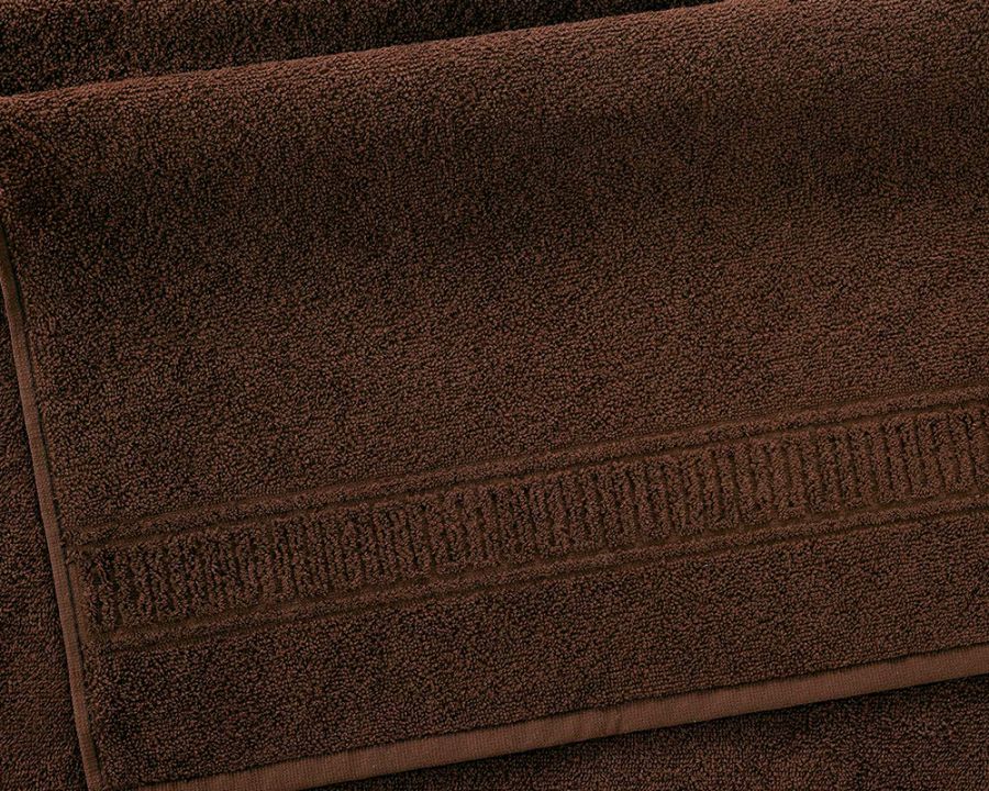 Полотенце махровое Орнамент [коричневый]
