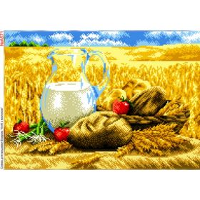 Biser-Art А571 Хлеб с молоком набор для вышивки бисером купить в магазине Золотая Игла