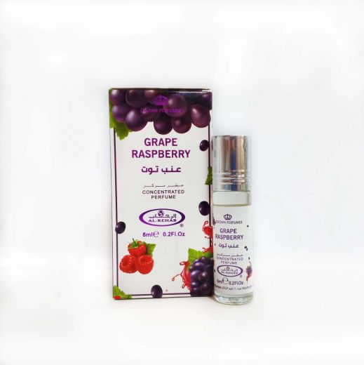 Арабские масляные духи Grape Raspberry | Виноград и Малина | 6 мл | Al-Rehab | Унисекс