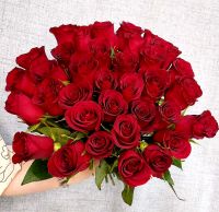 Розы красные 40 см Кения