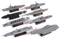 Набор из 8 сборных моделей кораблей масштабе 16 см