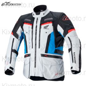 Куртка Alpinestars Honda Bogota Pro Drystar, Светло-серо-сине-красная