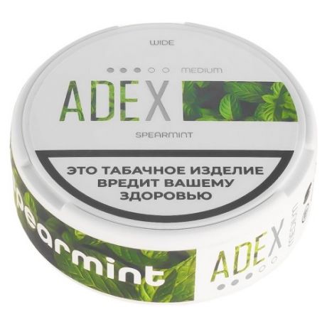 Жевательный табак ADEX SPEARMINT MEDIUM 12 г