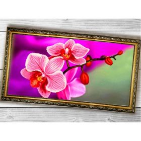 Biser-Art 3060004 Розовая орхидея набор для вышивки бисером купить в магазине Золотая Игла