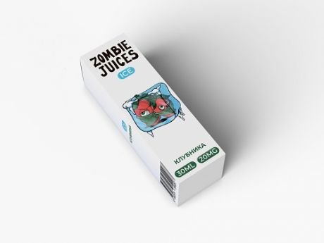 Zombie Juices Ice - Клубника 30ml 20mg