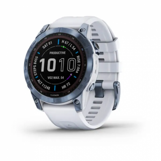 Умные часы Garmin Fenix 7X Sapphire Solar TITAN Угольно Серый DLC