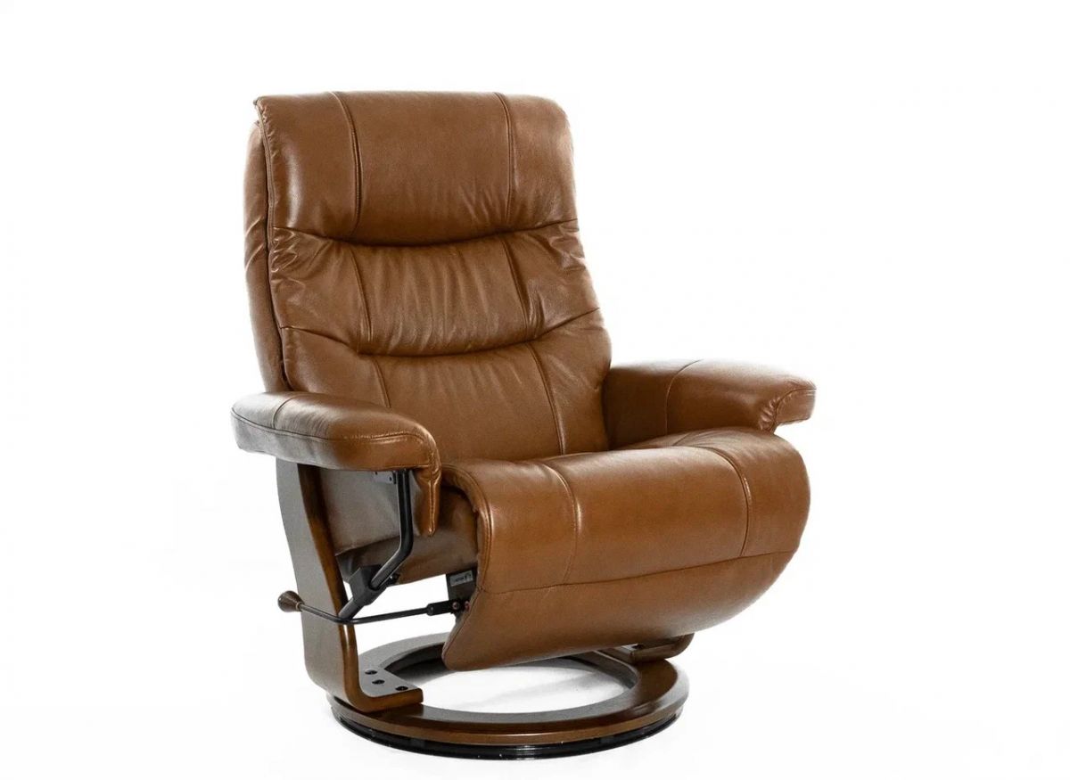 Кресло-реклайнер для дома и офиса Relax Valencia (034 коричневый/029)