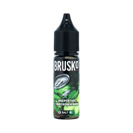 Brusko Salt - Энергетик с яблоком и киви 35 мл. 20 мг.