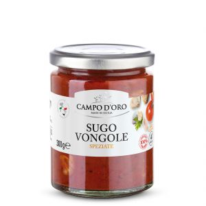 Соус томатный сицилийский пикантный с вонголе Campo d'Oro Sugo Vongole 300 г - Италия
