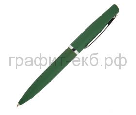 Ручка шариковая BrunoVisconti PORTOFINO корпус зеленый прямоугольный черный тубус 20-0251-03/03