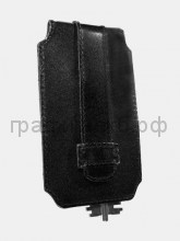 Ключница Vector Campana черный ремень-вытяжка 104х80х9мм Анилин ФТ-905-1110