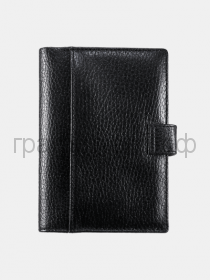 Портмоне Vector Gobbi черный с обложкой для паспорта Флотер ПМ-434-1510
