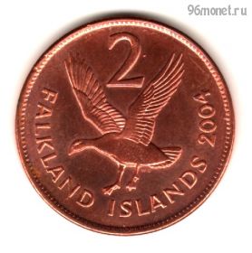 Фолклендские острова 2 пенса 2004