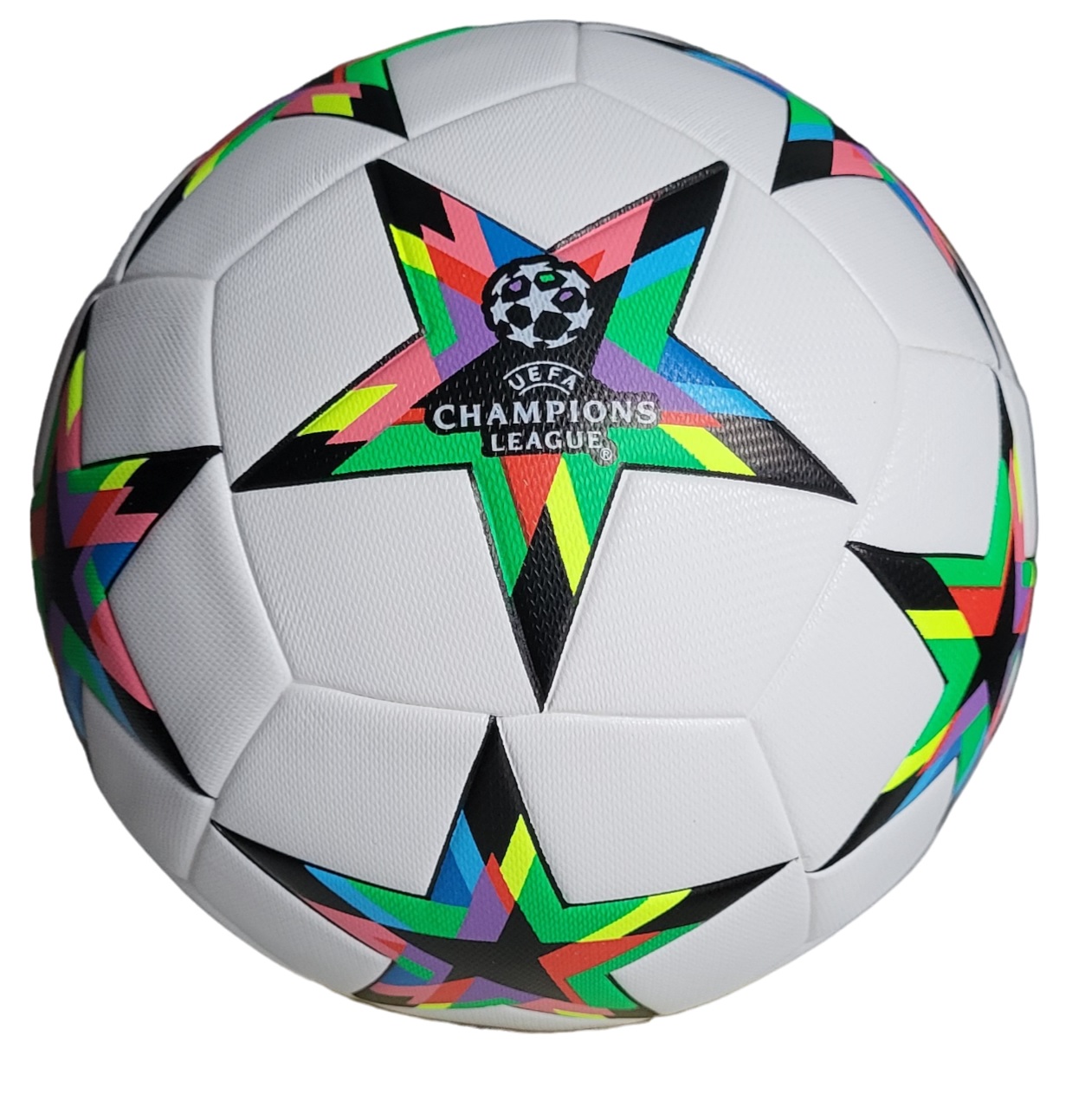 Мяч футбольный надутый профессиональный текстурированная экокожа 450 гр. CX-0061