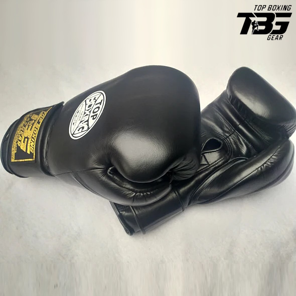 Боксерские перчатки TBG Training pro Black