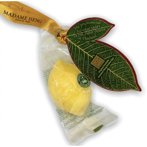 Фигурное мыло Мадам Хенг аромат Лимон Madame Heng Lemon Soap 50 g