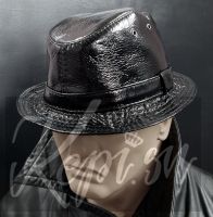 Шляпа кожаная Легенда XY шапка мужская