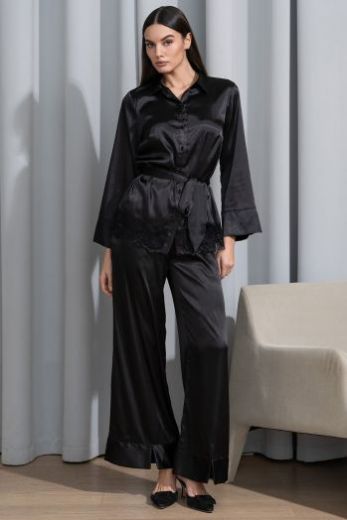 Комплект женский  MIA-AMORE Mary 7435, жакет и брюки, черный
