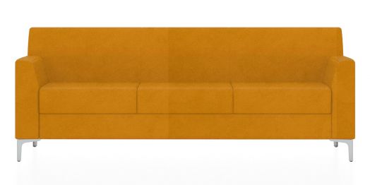 Трёхместный диван Смарт (Цвет обивки оранжевый)