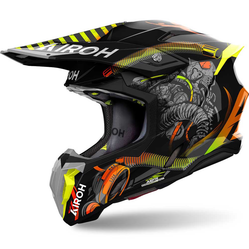 Airoh Twist 3.0 Toxic Gloss шлем внедорожный