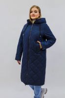 Демисезонная женская куртка осень-весна-еврозима 2810 [синий]