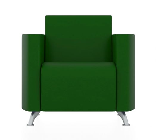 Кресло Сити (Цвет обивки зелёный)