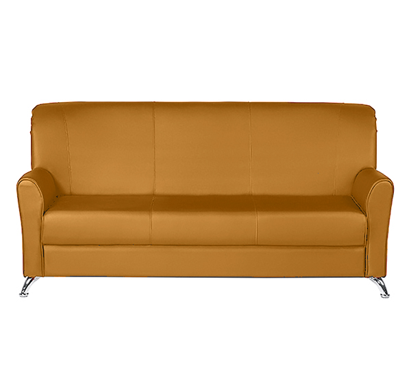 Трёхместный диван Европа (Цвет обивки оранжевый)